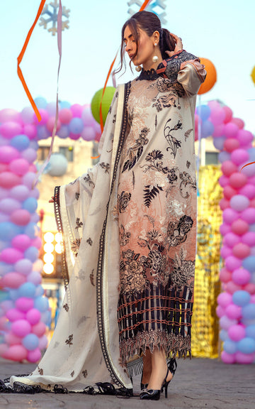 Asifa N Nabeel Nora (SL-05) Lilibet Lawn 2022 Online Shopping